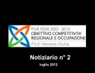 POR FESR: Notiziario n°2